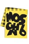 Moschino Sciarpa Comics In Giallo