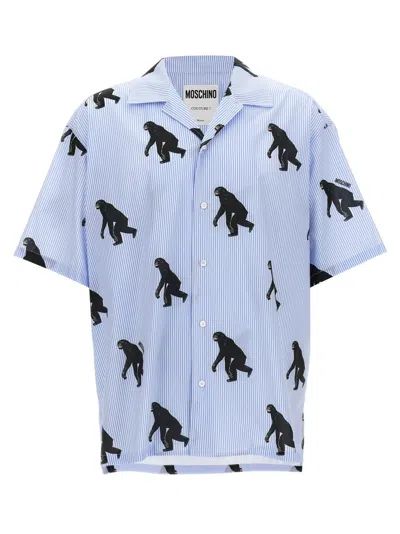 MOSCHINO 'SCIMPANZÉ' PRINT SHIRT