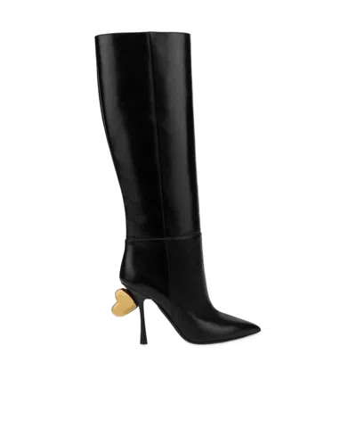 MOSCHINO MOSCHINO HEART SCULPTED HEEL BOOTS