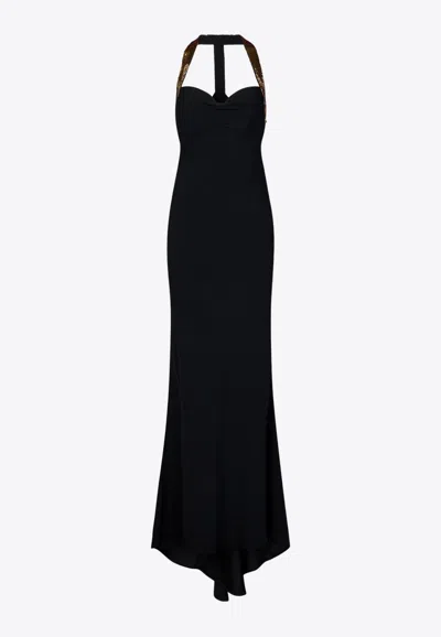 Moschino Sequin-embellished Maxi Dress