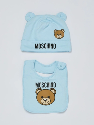 Moschino Kids' Set Suit In Cielo