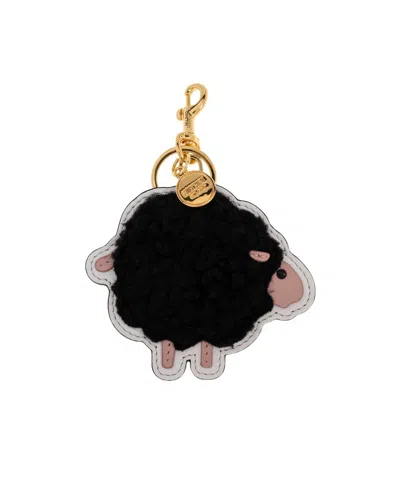 MOSCHINO SHEEP CHARM KEYRING