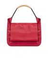 Moschino Handle Me Tote Bag In Red