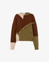 Moschino Shetland Wool Pullover In Multi
