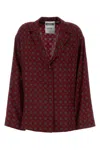 Moschino Camicia In Seta Stampata Donna