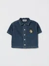 Moschino シャツ  ボーイ カラー ブルー In Blue