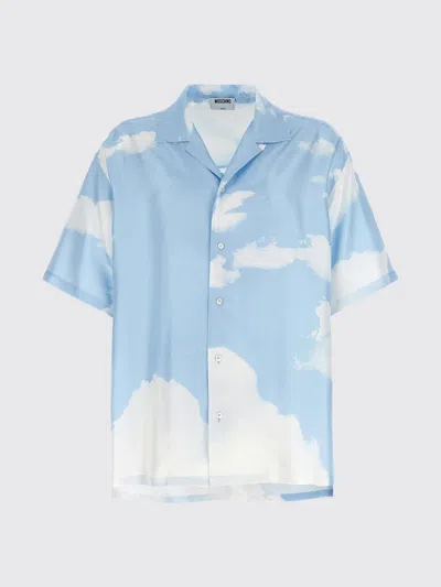 MOSCHINO SHIRT MOSCHINO COUTURE MEN COLOR MULTICOLOR,H43622005