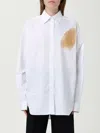 Moschino Long Sleeve Shirt In White