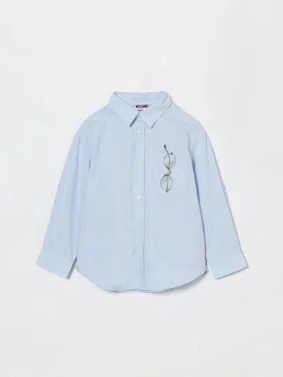 Moschino Shirt Kids  In Blue