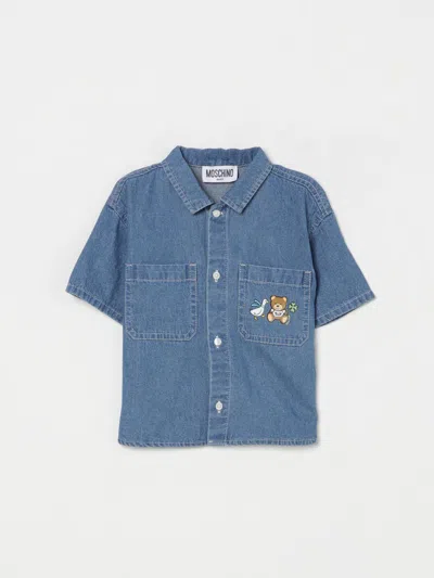 Moschino Shirt  Kids Color Denim