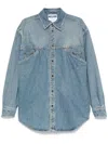 Moschino Shirts In Blue