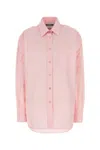 Moschino Camicia In Popeline Rosa Donna In Pink