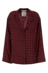Moschino Camicia In Seta Stampata Donna In Printed