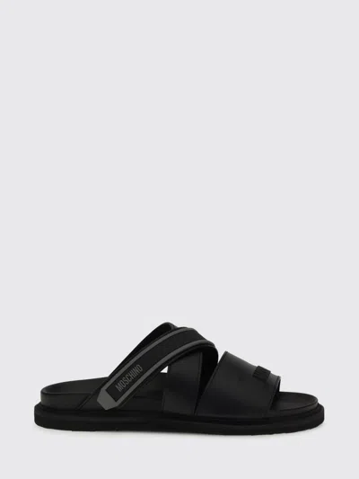 Moschino Shoes  Couture Men Color Black