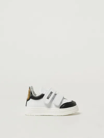 Moschino Shoes  Kids Color Black In White