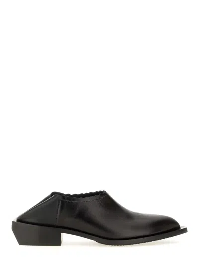 MOSCHINO MOSCHINO SHOOTIE CUBAN HEEL