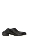 Moschino Couture Shootie Cuban Heel In Black