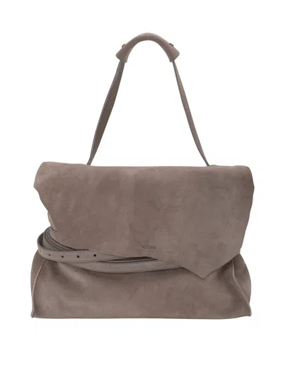 Moschino Shopper In Brown