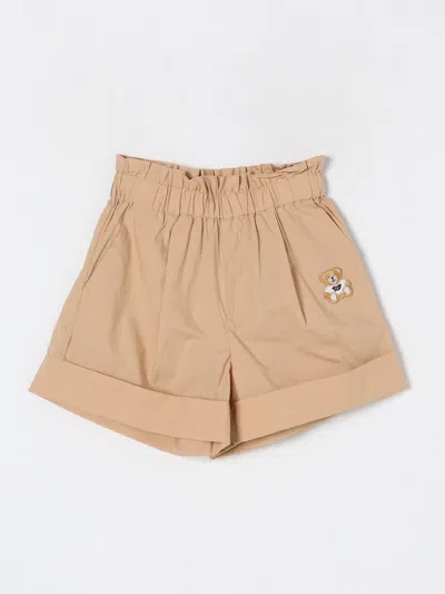Moschino Short  Kids Color Beige