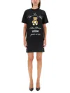 Moschino Knit Dress In Black