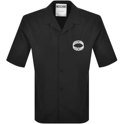 Moschino Short Sleeve Logo Shirt Black