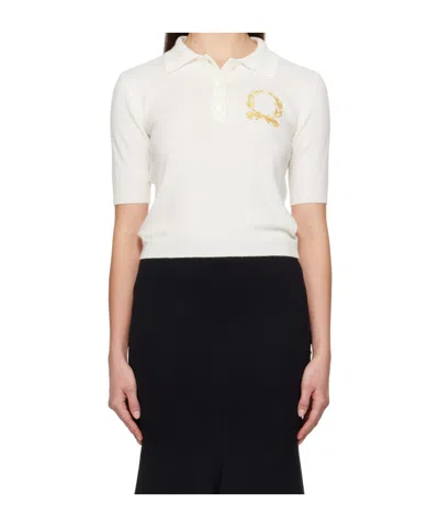 Moschino Short Sleeve Polo Shirt In Black