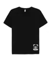 Moschino Crew Neck Short Sleeves In Black