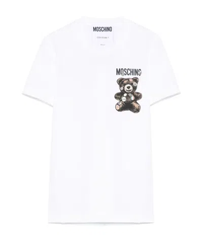 MOSCHINO MOSCHINO BEAR PRINTED T-SHIRT