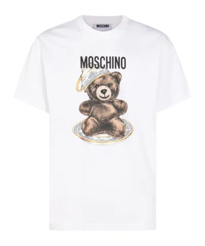 Moschino Short Sleeve T-shirt In White
