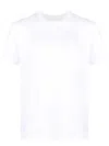 Moschino Short Sleeve T-shirt With Subtle Logo Detail In White