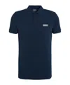 Moschino Short-sleeved Polo Shirt In Black