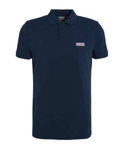 Moschino Short-sleeved Polo Shirt In Black