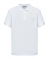 Moschino Short-sleeved Polo Shirt In White