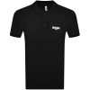 MOSCHINO MOSCHINO SHORT SLEEVED POLO T SHIRT BLACK