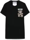 Moschino Organic Jersey T-shirt Little Teddy Bear