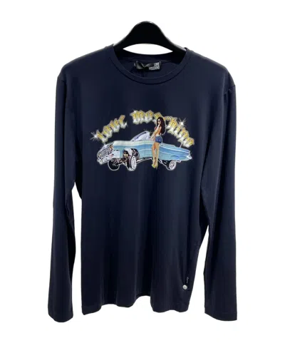 Moschino Short-sleeved T-shirt In Black