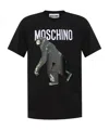 Moschino Short-sleeved T-shirt In Black
