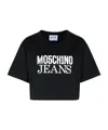 Moschino Jeans Woman T-shirt Black Size S Cotton In Black