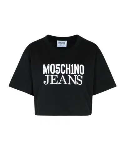 Moschino Short-sleeved T-shirt In Black