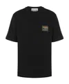 Moschino Item O-neck Short-sleeved T-shirt In Black