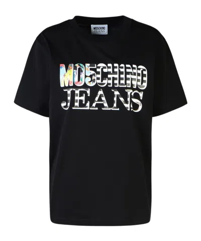 Moschino Short-sleeved T-shirt In Black