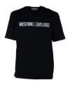 Moschino Men's T-shirt With Logo In Black