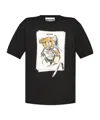 Moschino Teddy Bear-print T-shirt In Black