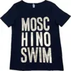 Moschino Short-sleeved T-shirt In Blue