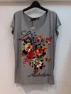 Moschino Short-sleeved T-shirt In Gray