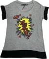 Moschino Short-sleeved T-shirt In Gray