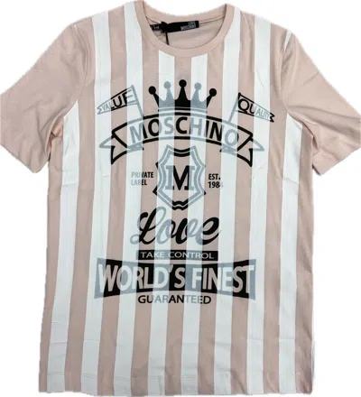 Moschino Short-sleeved T-shirt In Neutral