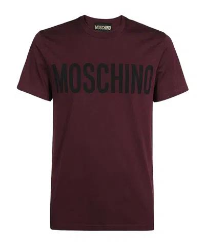 Moschino Short-sleeved T-shirt In Red
