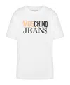 Moschino Jersey T-shirt Urban Logo In White