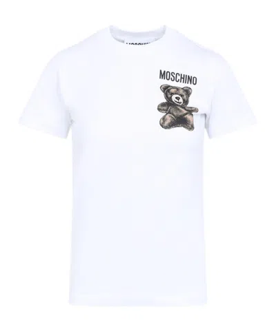 Moschino Short-sleeved T-shirt In White